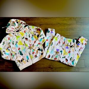 Cakeworthy Women’s Princess Print Track Suit